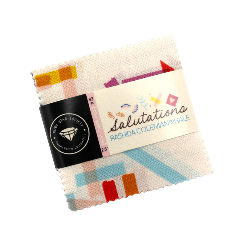 Salutations Mini Charm Packs By Moda - Packs Of 24