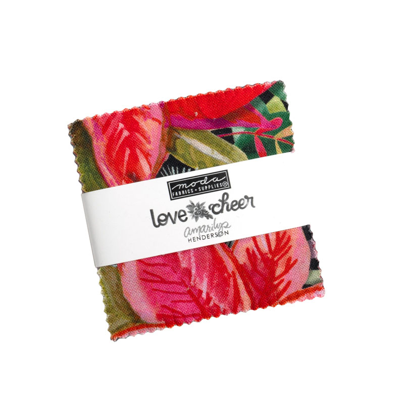 Love And Cheer Mini Charm Packs By Moda - Packs Of 24