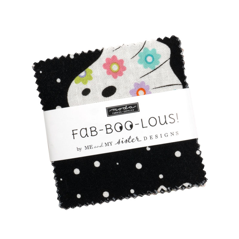 Fab Boo Lous Mini Charm Packs By Moda - Packs Of 24