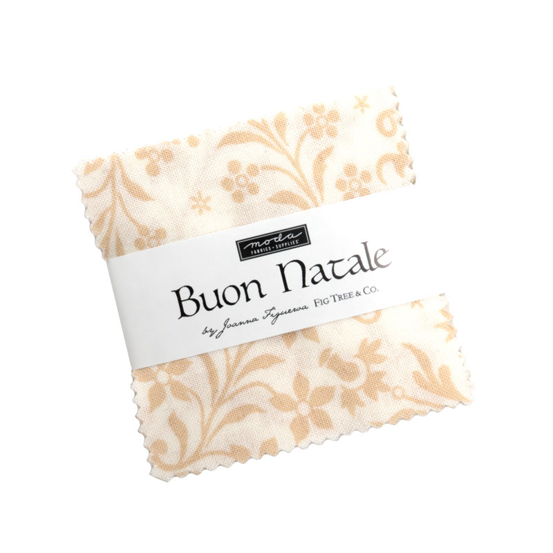 Buon Natale Mini Charm Packs By Moda - Packs Of 24