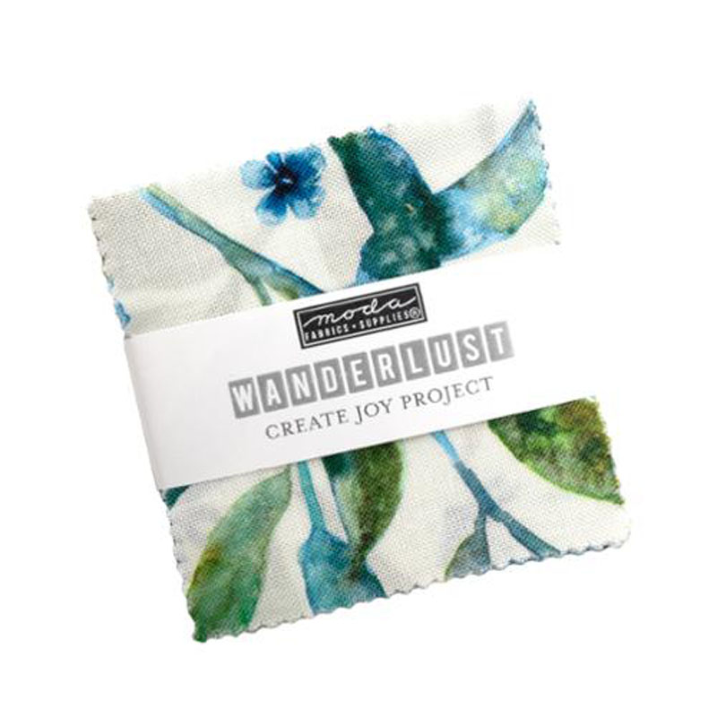 Wanderlust Mini Charm Packs By Moda - Packs Of 24