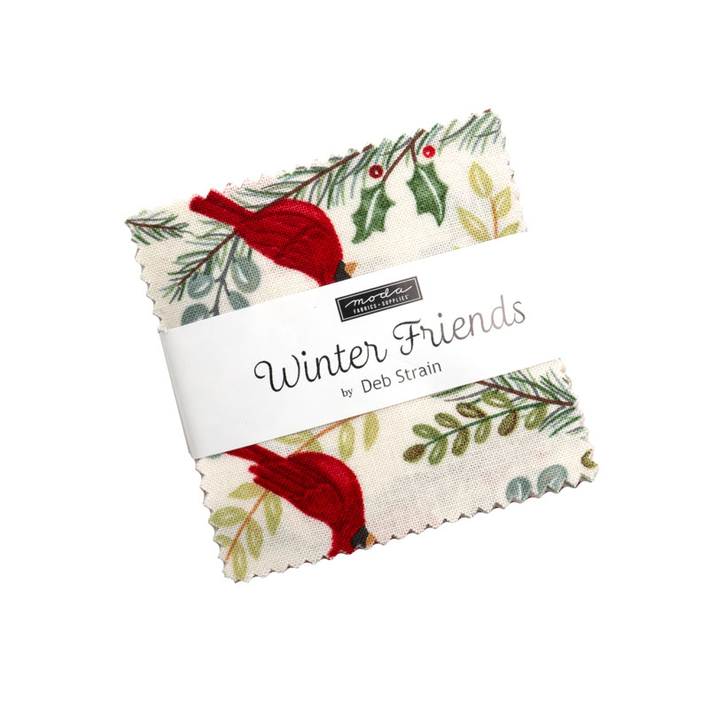 Winter Friends Mini Charm Packs By Moda - Packs Of 24