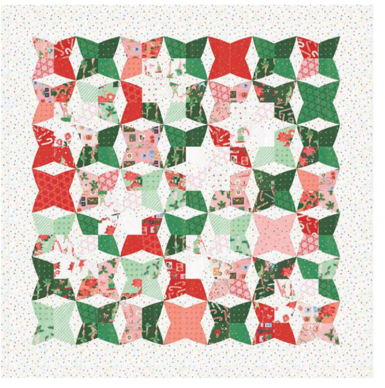 Shiny And Bright Pattern By Lizzy House By Moda - Minimum Of 3