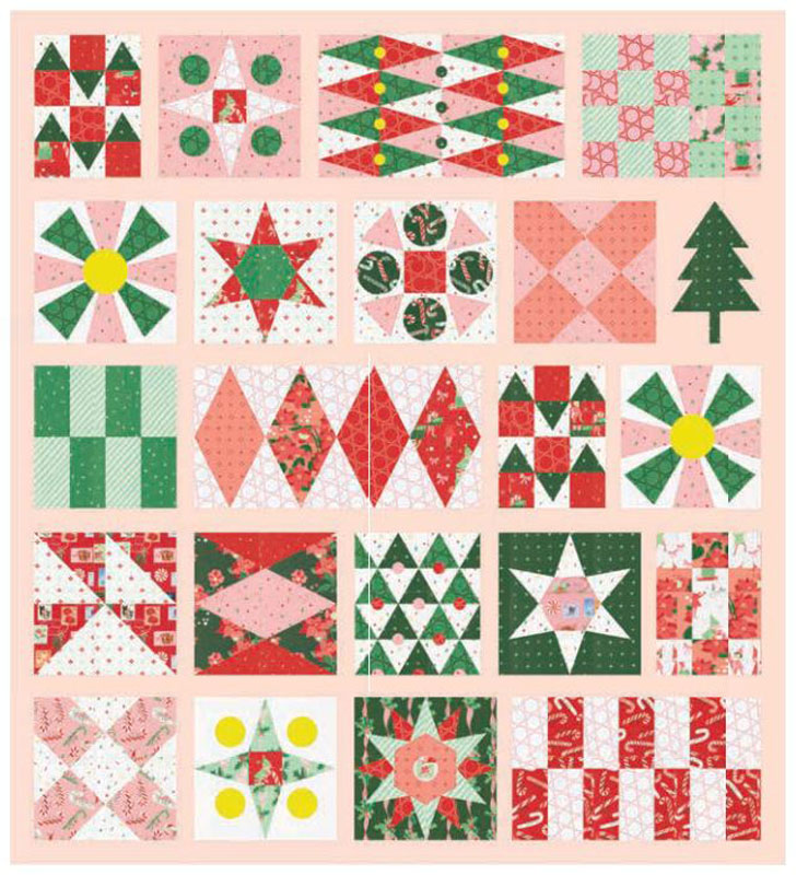 Holiday Cookie Party Pattern By Lizzy House By Moda