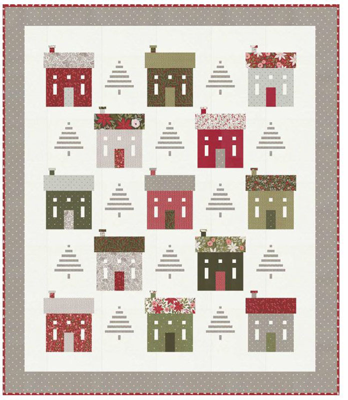 Holiday House Pattern By Lella Boutique By Moda - Minimum Of 3