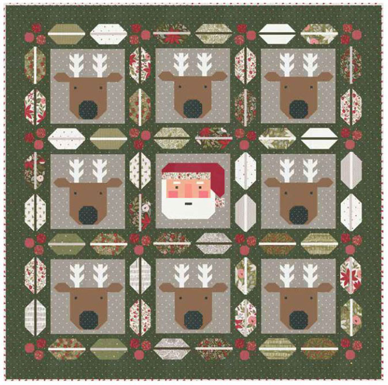 Christmas Crew Pattern By Lella Boutique By Moda - Minimum Of 3