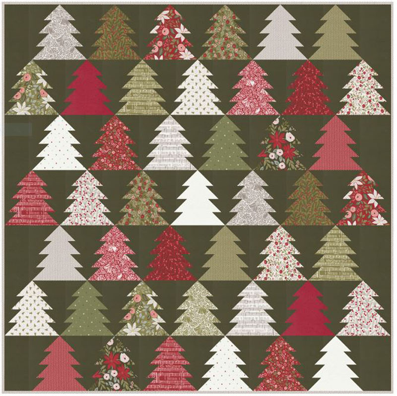 Fir Tree Lane Pattern By Lella Boutique By Moda - Minimum Of 3