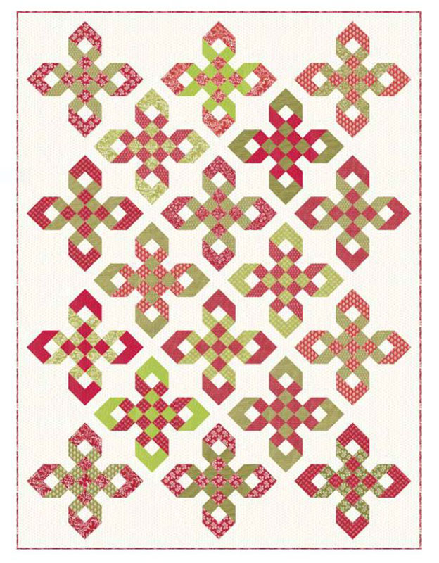 Holly Tree Skirt Pattern By Antler Quilt Design For Moda - Min. Of 3