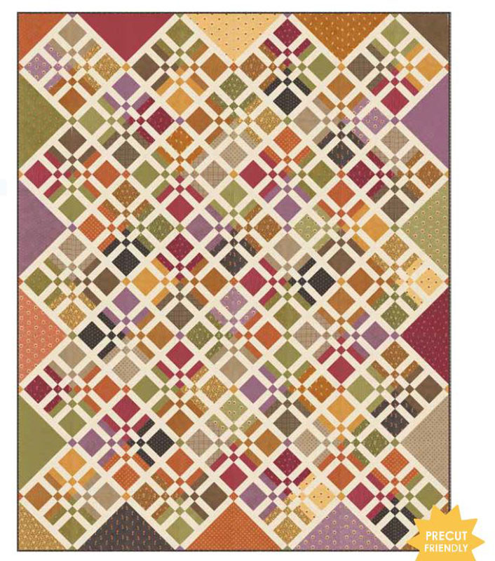 Classic Mosaic Pattern By Antler Quilt Design For Moda - Min. Of 3