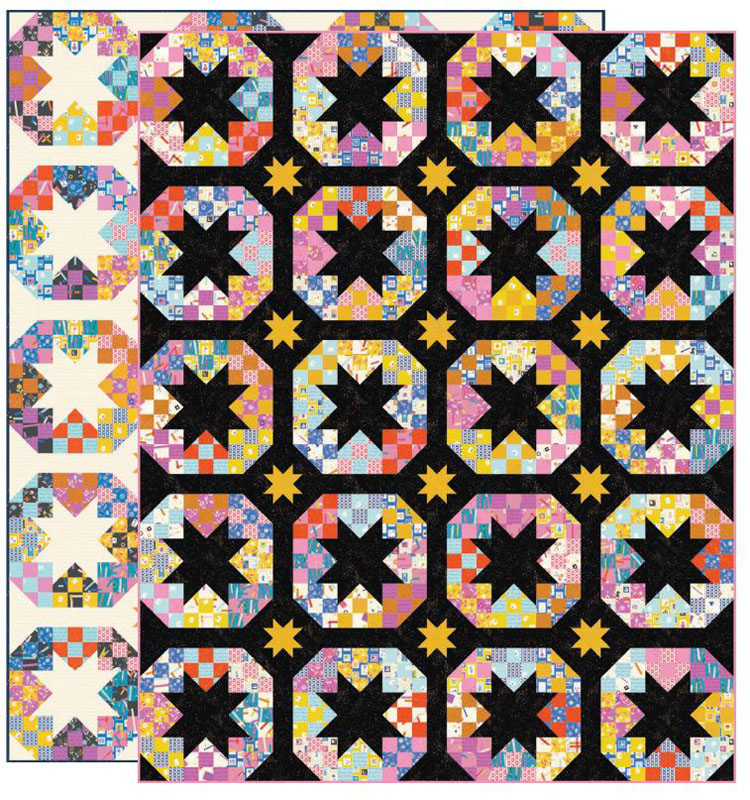 Disco Stars Pattern By Modernly Morgan For Moda - Minimum Of 3