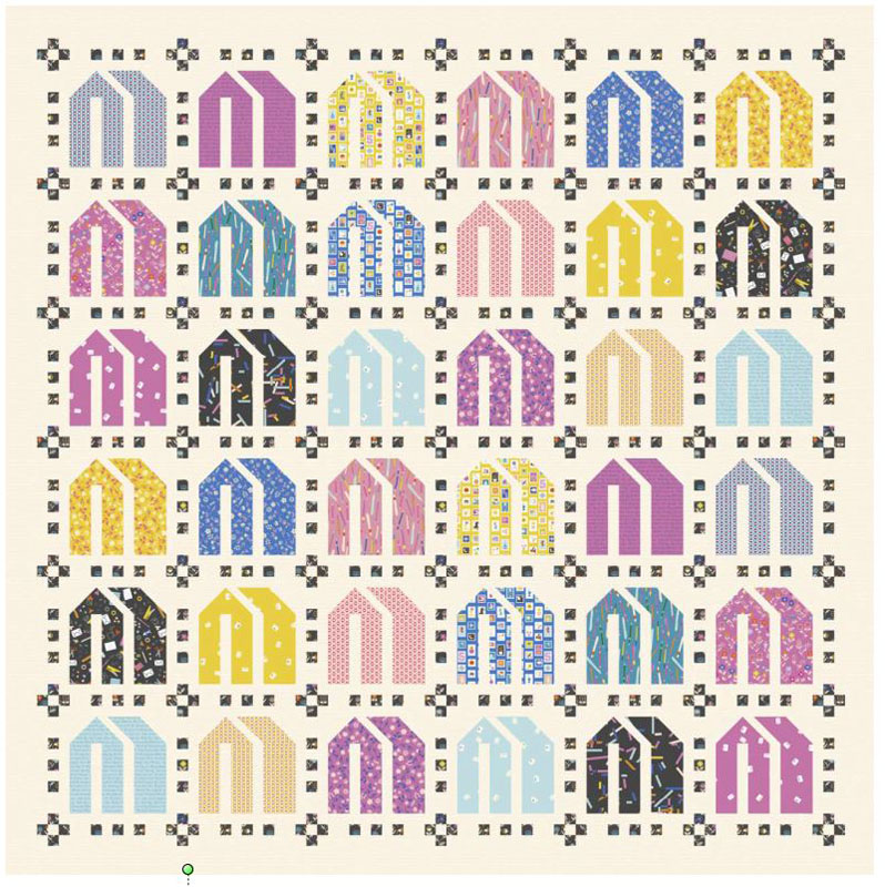 Tiny House Pattern By Tara Lee Quiltery For Moda - Minimum Of 3