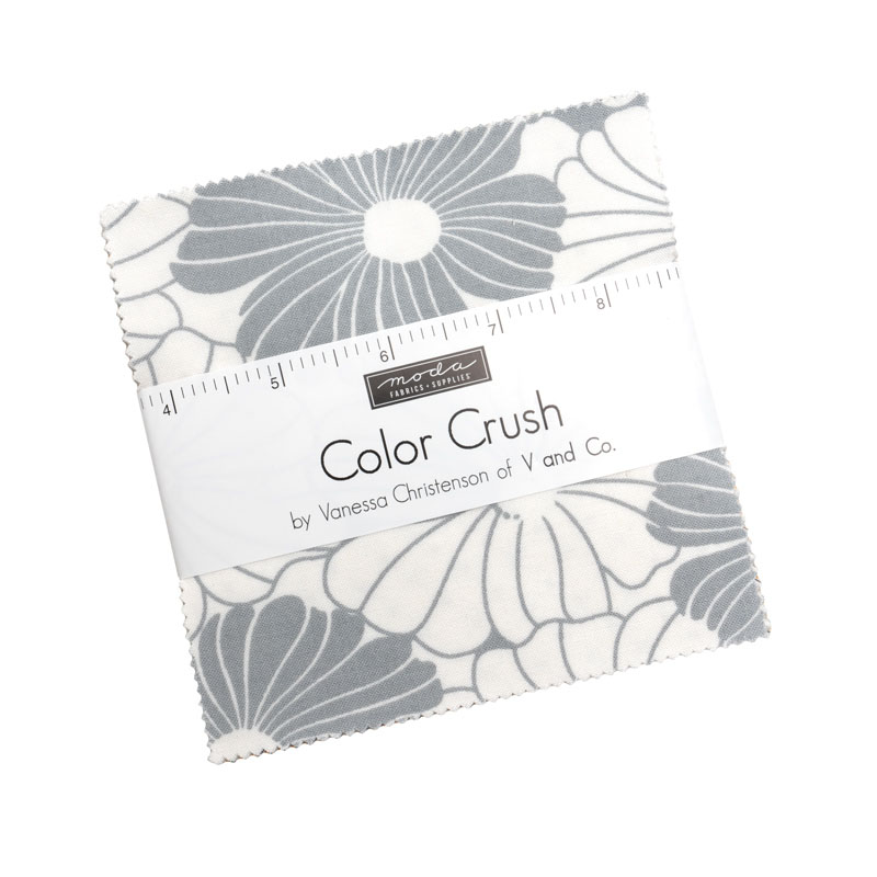 Color Crush Charm Packs By Moda - Packs Of 12