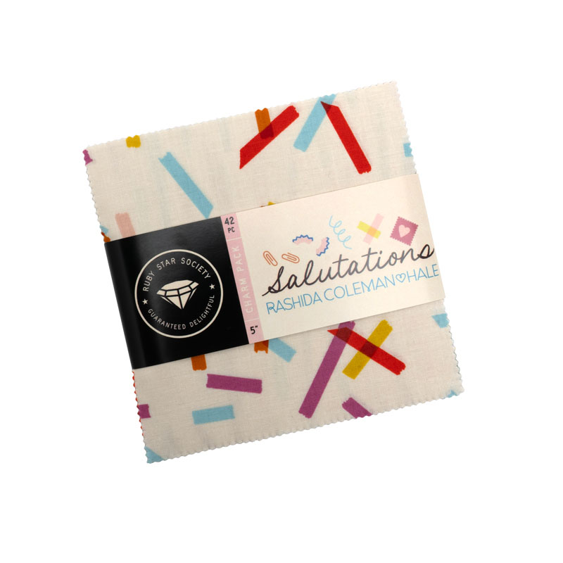 Salutations Charm Packs By Moda - Packs Of 12