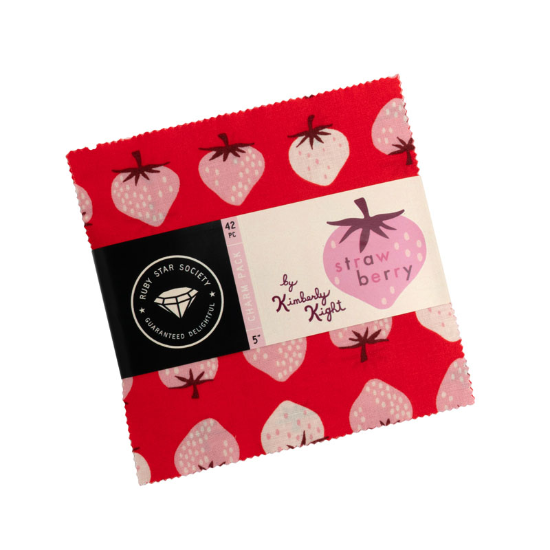 Strawberry Charm Packs By Moda - Packs Of 12