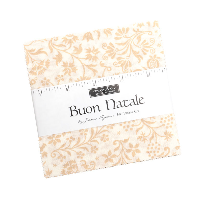 Buon Natale Charm Packs By Moda - Packs Of 12