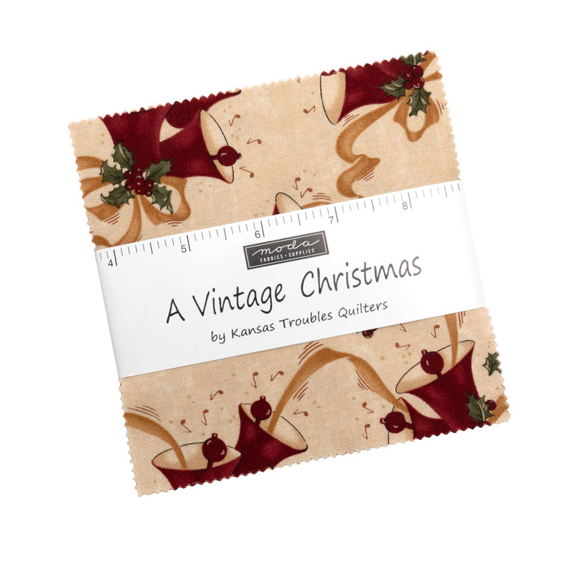 A Vintage Christmas Charm Packs By Moda - Packs Of 12