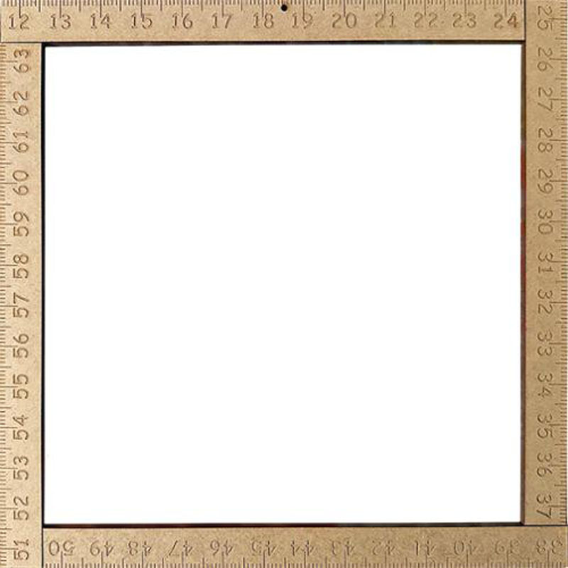 Wood Frame Ruler 10" By Just A Little Box For Moda - Multiple Of 4