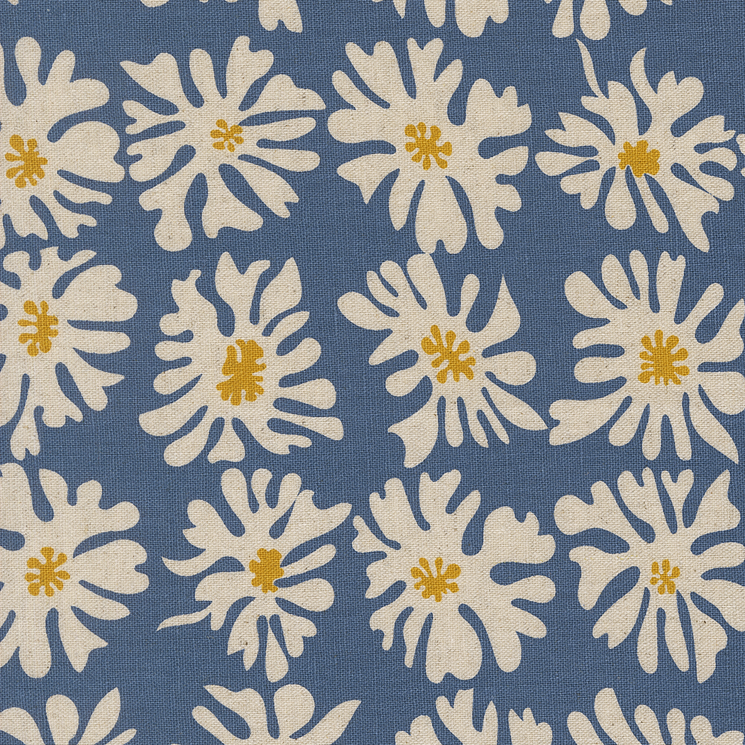 Urban Whisper Mochi Linen By Zen Chic For Moda - Denim