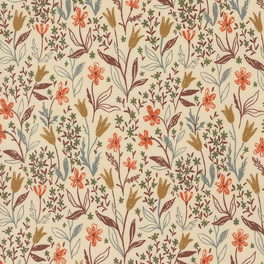 Autumn Forest By Linn Warme For Moda - Cream