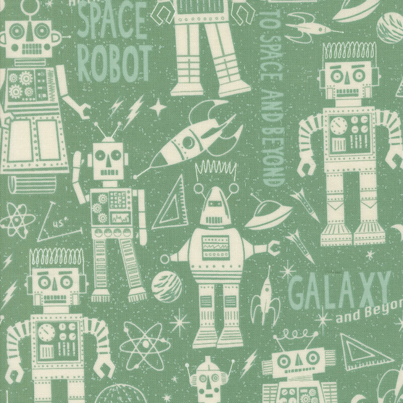 321 Blast Off By Stacy Iest Hsu For Moda - Neptune