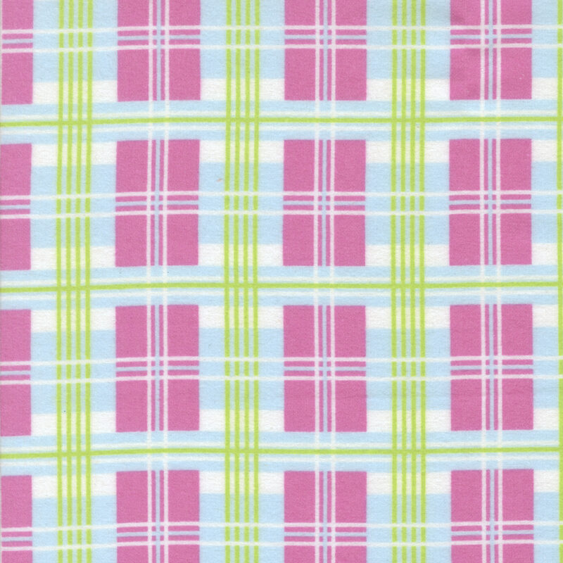 Sherbet Sunshine Flannel By Corey Yoder For Moda - Petal Pink