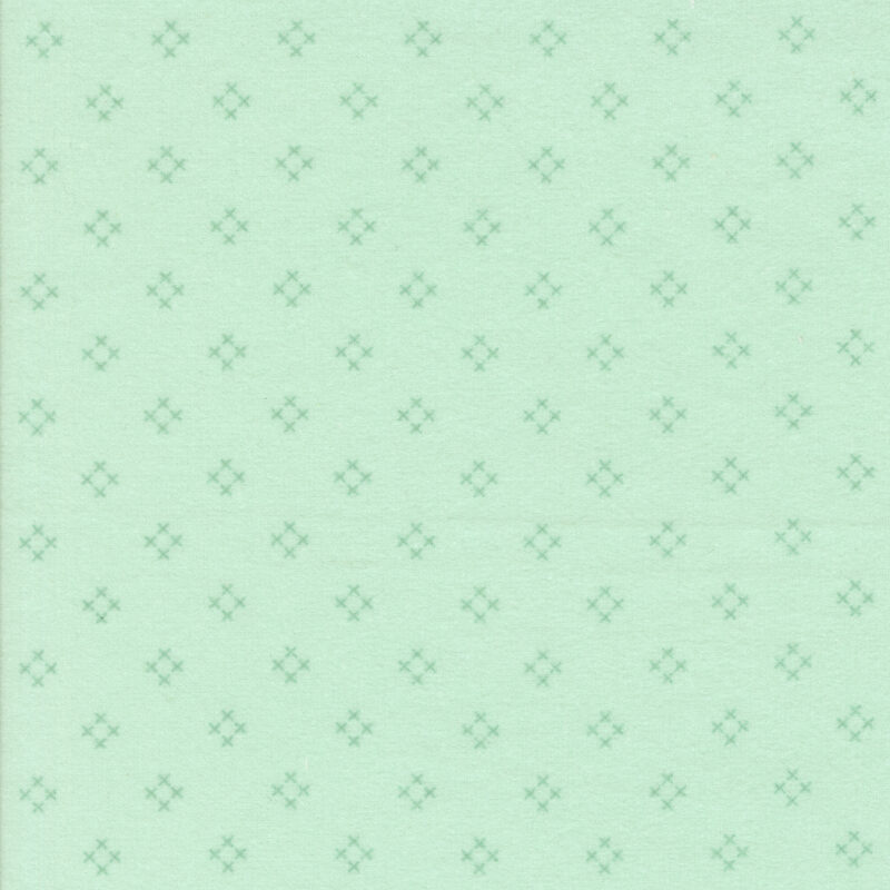 Sherbet Sunshine Flannel By Corey Yoder For Moda - Sea Glass