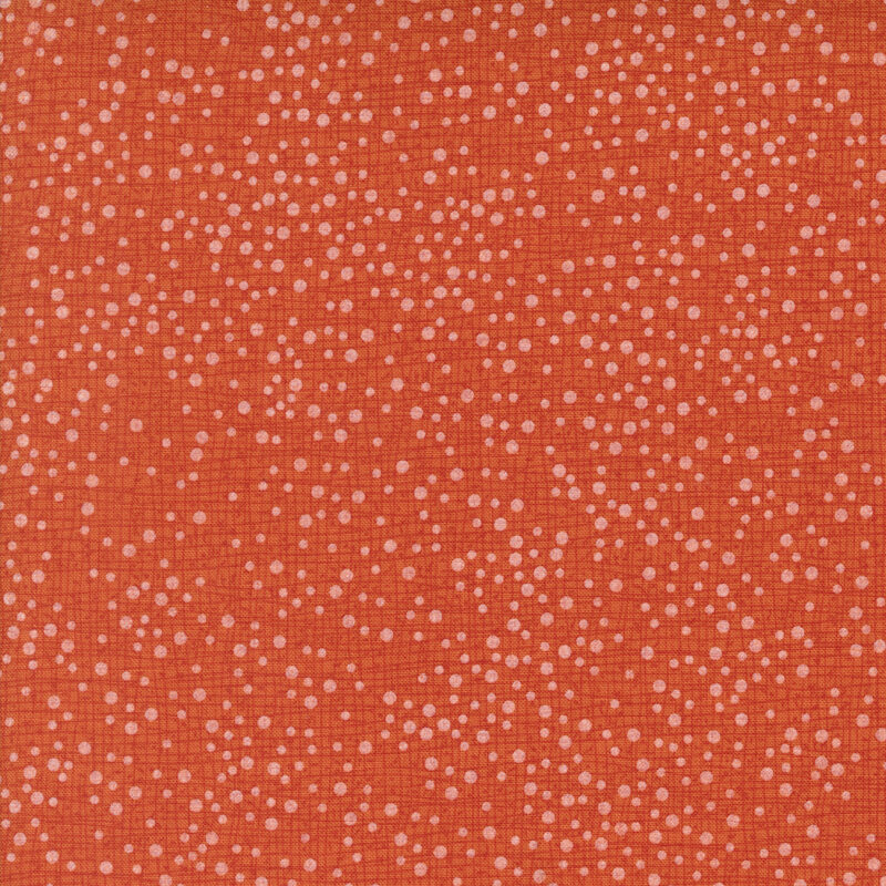 Dotty Thatched By Robin Pickens For Moda - Tangerine