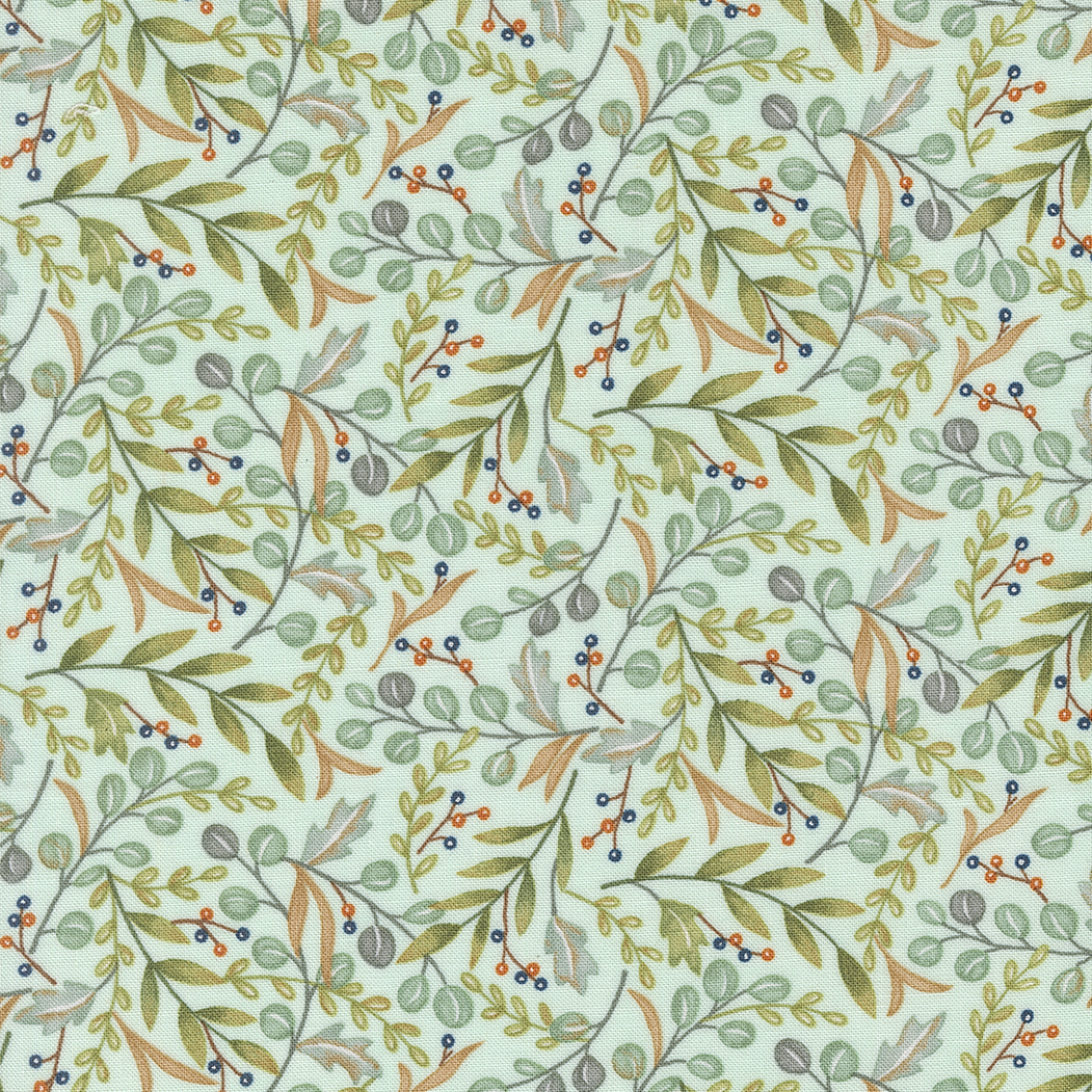 I Love Fall Most Of All By Deb Strain For Moda - Aqua