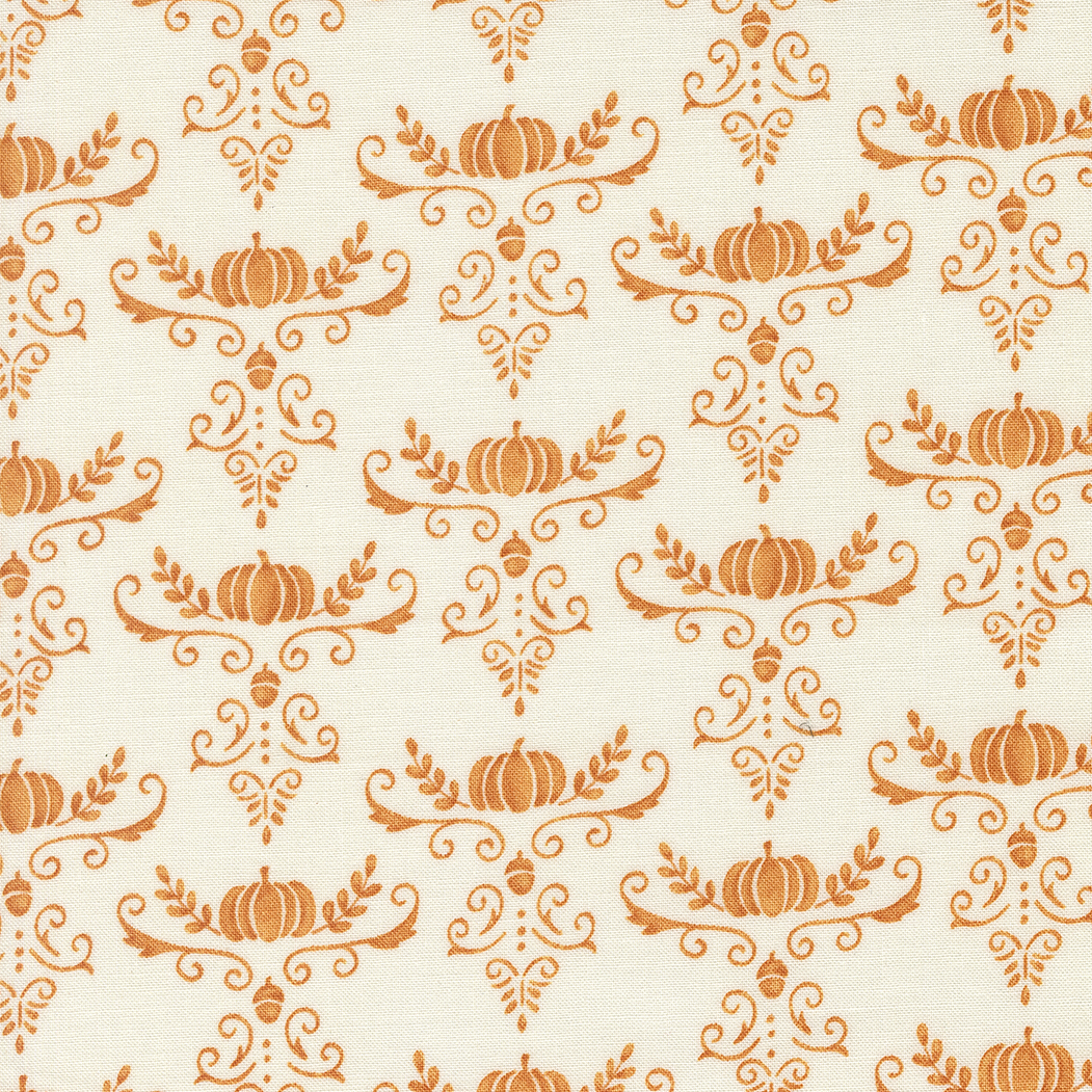 I Love Fall Most Of All By Deb Strain For Moda - White Pumpkin