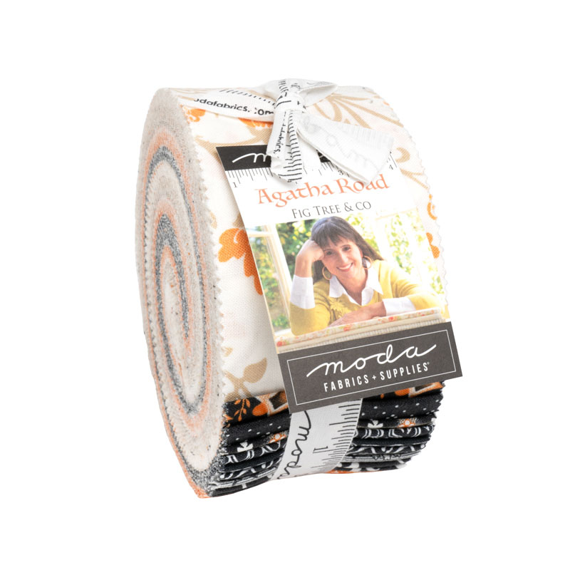 Agatha Road Jelly Rolls By Moda - Packs Of 4