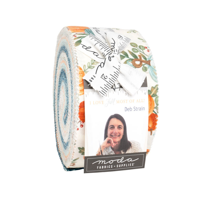 I Love Fall Most Of All Jelly Rolls By Moda - Packs Of 4