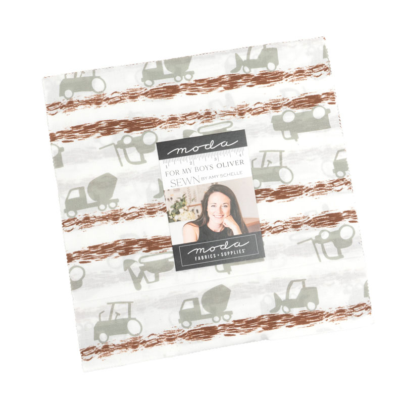 For My Boys Oliver Layer Cakes By Moda - Packs Of 4