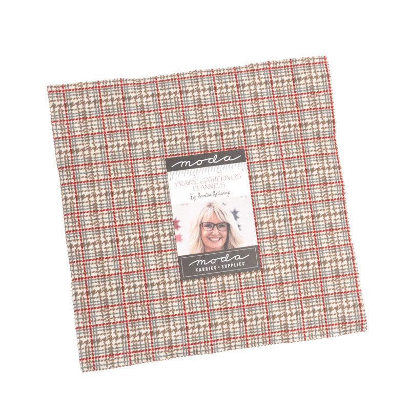 Prairie Gatherings Flannels Layer Cakes By Moda - Packs Of 4