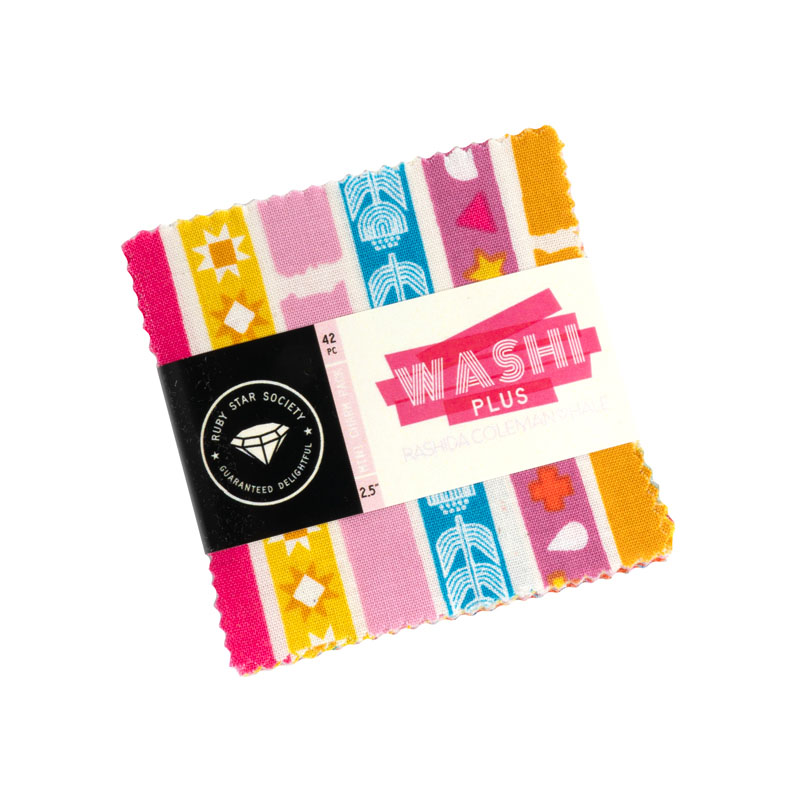 Washi Plus Mini Charm Packs By Moda - Packs Of 24