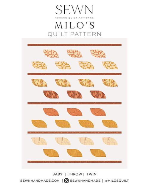 Milo\'s Quilt Pattern By Amy Schelle For Moda - Min. Of 3