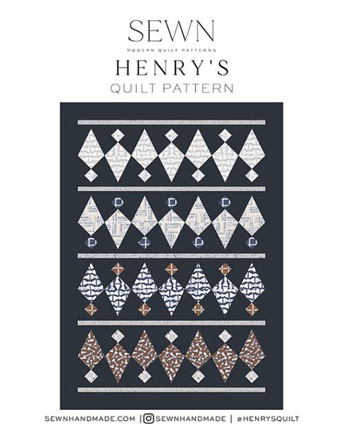 Henry\'s Quilt Pattern By Amy Schelle For Moda - Min. Of 3