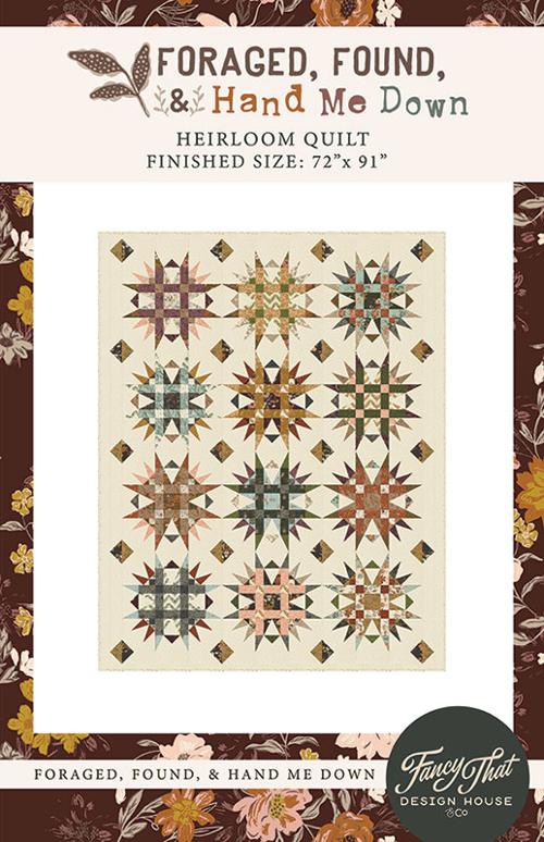 Heirloom Quilt Pattern By Fancy That Design House For Moda - Min. Of 3