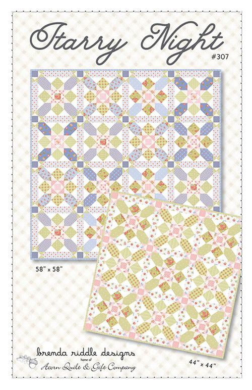 Starry Night Pattern By Acorn Quilts For Moda - Min. Of 3