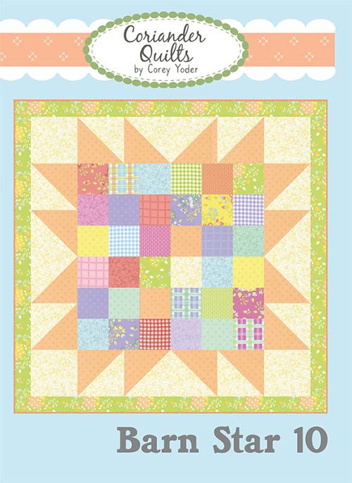 Barn Star 10 Pattern By Coriander Quilts For Moda - Minimum Of 3