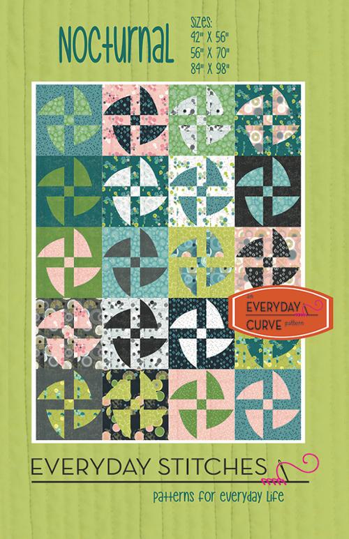 Nocturnal Pattern By Everyday Stitches  For Moda - Minimum Of 3