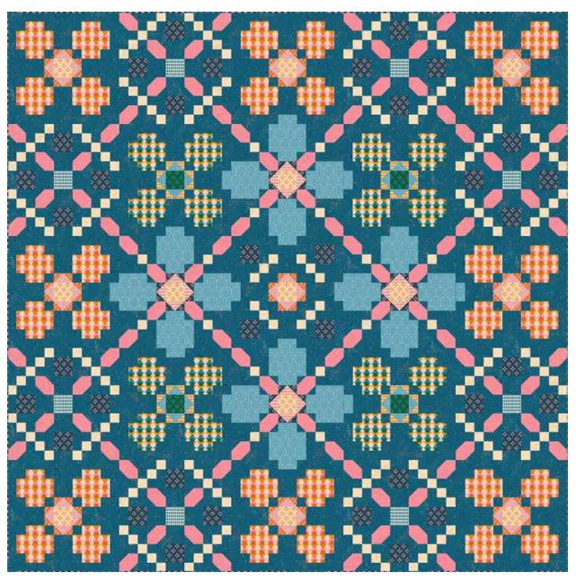 Picnic Tile Pattern By Sewtopia For Moda - Minimum Of 3