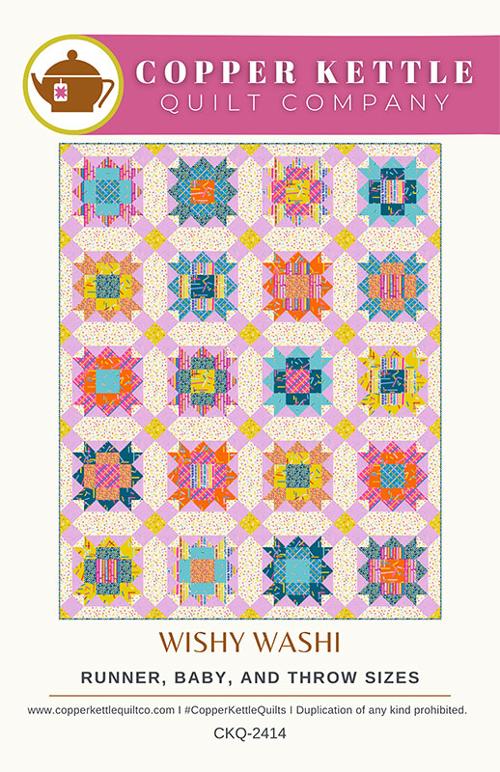 Wishy Washi Pattern By Copper Kettle Quilt Company For Moda - Minimum Of 3