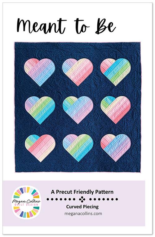 Meant To Be Pattern By Megan Collins Quilt Design For Moda - Minimum Of 3