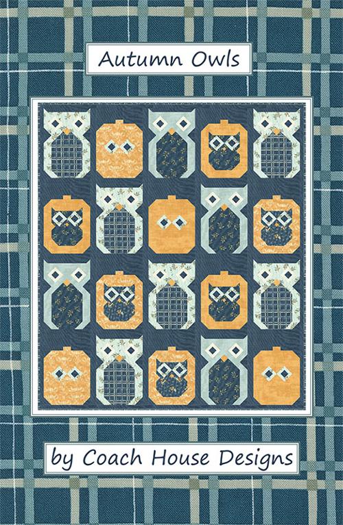 Autumn Owls Pattren By Coach House Designs For Moda - Minimum Of 3