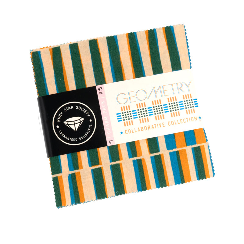 Geometry Charm Packs By Moda - Packs Of 12