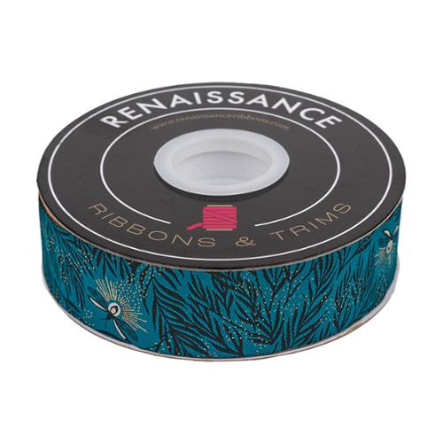 Ribbon  Willow 1 1/2" 13.7 Mtr Sp 38mm Col 1 By Sarah Watts For Moda - Multi