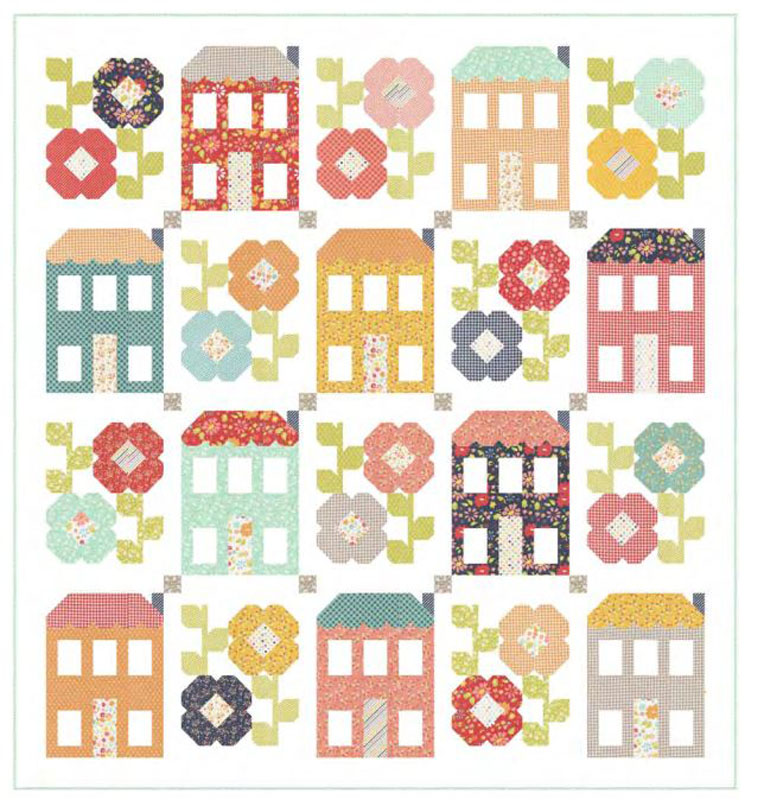 Delightfully Yours - Spring Town Kit By Sherri & Chelsi For Moda