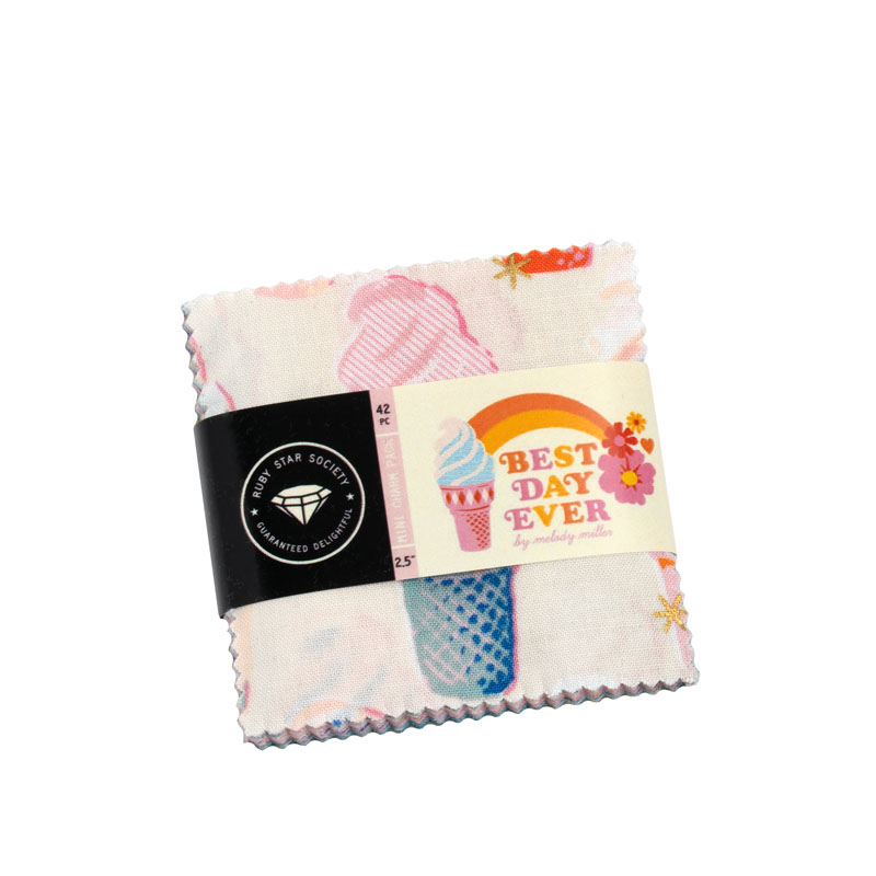 Best Day Ever Mini Charm Packs By Moda - Packs Of 24