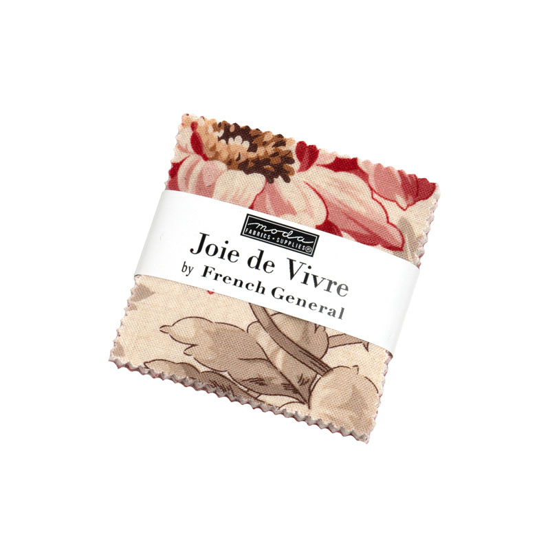 Joie De Vivre Mini Charm Packs By Moda - Packs Of 24