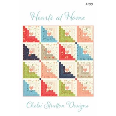 Hearts At Home Pattern By Chelsi Stratton Designs For Moda - Min. Of 3